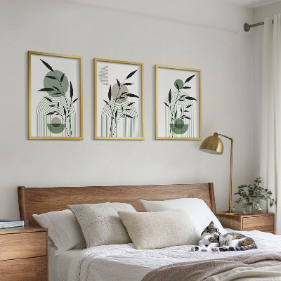 Set tablouri decorative Compoziții de plante Boho