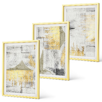 Set tablouri decorative Modele abstracte de pictură la modă