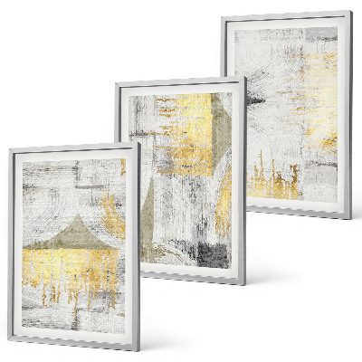 Set tablouri decorative Modele abstracte de pictură la modă
