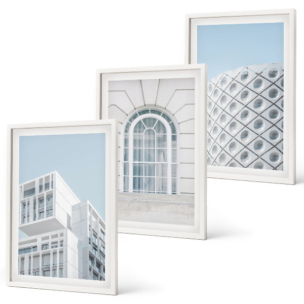 Set tablouri pentru dormitor Geometria arhitecturii moderne