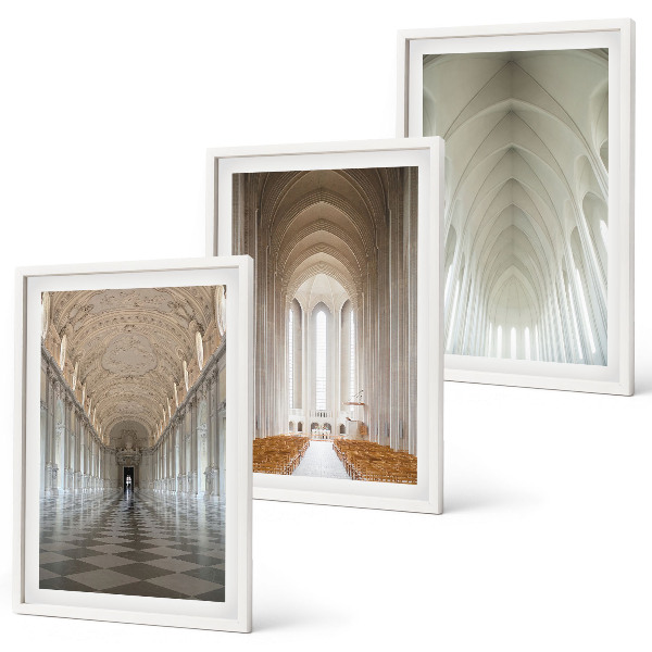 Set tablouri decorative Interioarele clădirilor istorice