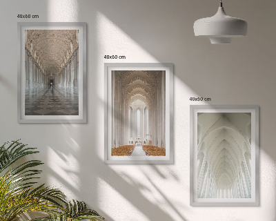 Set tablouri decorative Interioarele clădirilor istorice