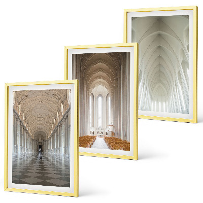 Set tablouri decorative Interioarele clădirilor istorice