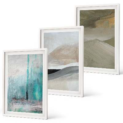 Set tablouri decorative Decorațiuni abstracte pictate