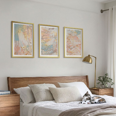 Set tablouri decorative Modele pastelate abstracte