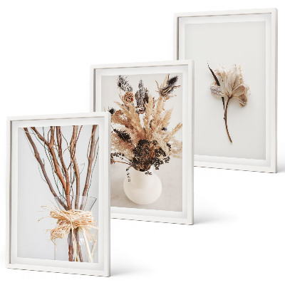 Set tablouri pentru dormitor Flori ramuri minimaliste