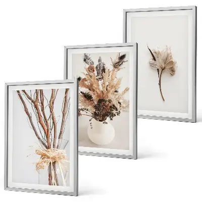 Set tablouri pentru dormitor cu model de flori și ramuri minimaliste