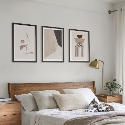 Set tablouri decorative Forme abstracte ale feței