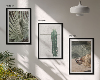 Set tablouri decorative Accesorii pentru plante tropicale
