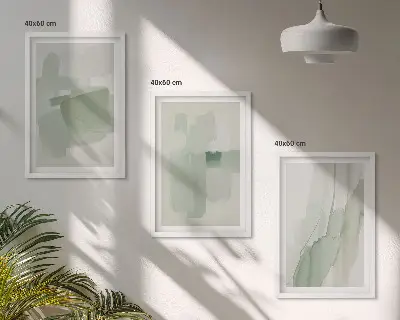 Set tablouri decorative cu modele abstracte de acuarelă