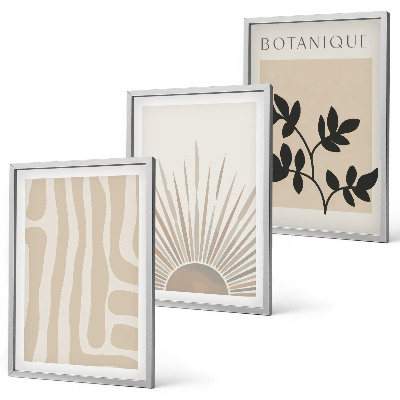 Set tablouri pentru dormitor Modele abstracte de plante
