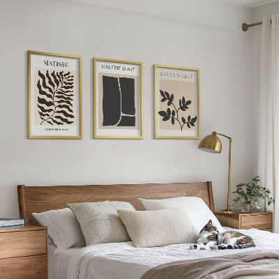 Set tablouri decorative Postere minimaliste cu plante