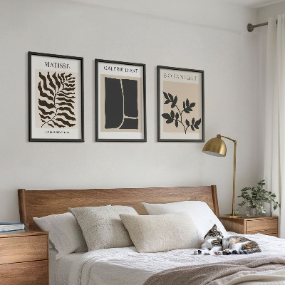 Set tablouri decorative Postere minimaliste cu plante