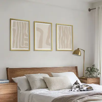 Set de tablouri decorative cu modele abstracte în stil boho