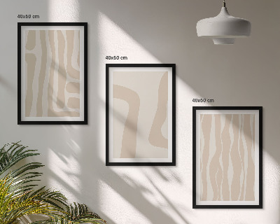 Set tablouri decorative Modele abstracte în stil boho