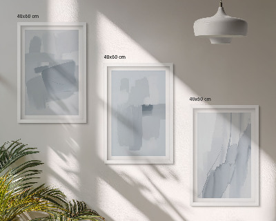 Set tablouri pentru dormitor Artă abstractă în acuarelă