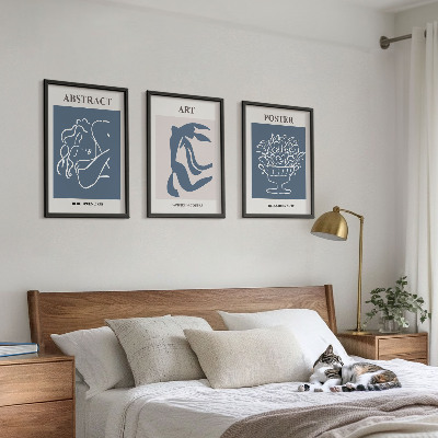 Set tablouri decorative Modelele abstracte elegante ale lui Matisse