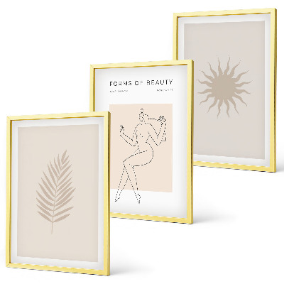 Set tablouri decorative O colecție de forme minimaliste