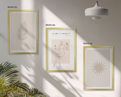 Set tablouri decorative O colecție de forme minimaliste