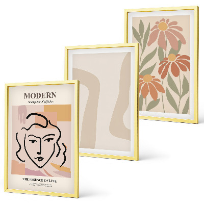 Set tablouri decorative Femeie abstractă modernă