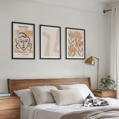 Set tablouri decorative Femeie abstractă modernă