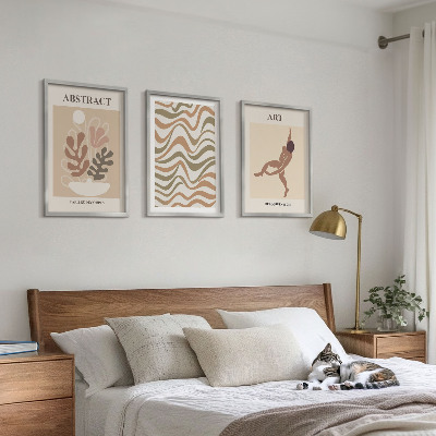 Set tablouri decorative Modele abstracte boho Matisse