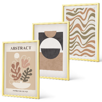 Set tablouri pentru dormitor Modele de forme abstracte