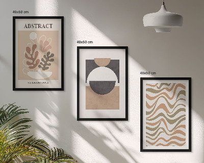 Set tablouri pentru dormitor Modele de forme abstracte