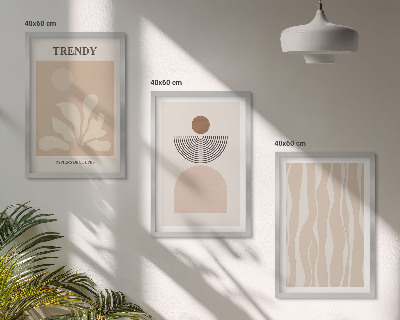 Set tablouri decorative Bejuri abstracte elegante