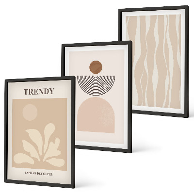 Set tablouri decorative Bejuri abstracte elegante