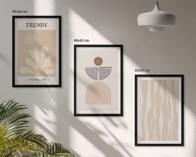 Set tablouri decorative Bejuri abstracte elegante