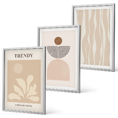 Set tablouri decorative Bejuri abstracte elegante
