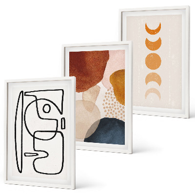 Set tablouri decorative Decorațiuni abstracte în culori