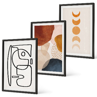 Set tablouri decorative Decorațiuni abstracte în culori