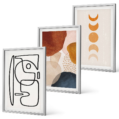 Set tablouri decorative Decorațiuni abstracte în culori