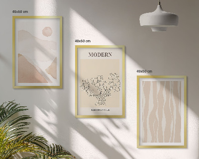 Set tablouri decorative Forme abstracte culori