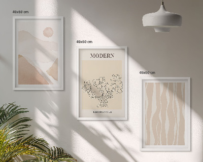 Set tablouri decorative Forme abstracte culori