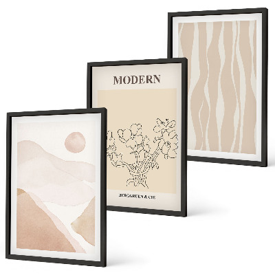 Set tablouri decorative Forme abstracte culori