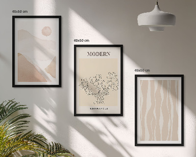 Set tablouri decorative Forme abstracte culori