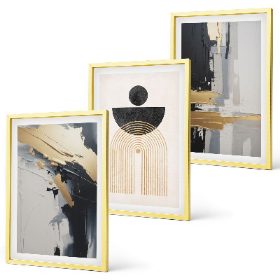 Set tablouri decorative Eleganța geometriei abstracte