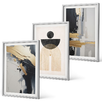Set tablouri decorative Eleganța geometriei abstracte