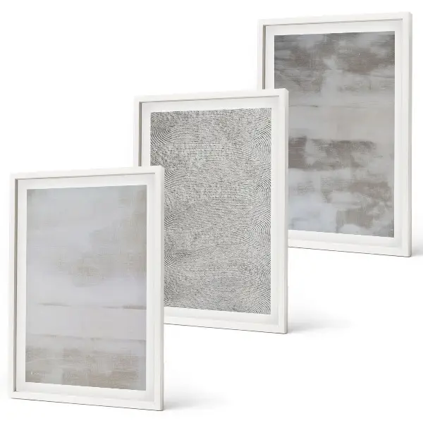 Set de tablouri pentru dormitor cu texturi minimaliste moderne