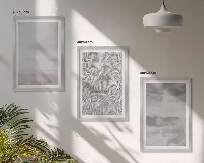 Set de tablouri pentru dormitor cu texturi minimaliste moderne