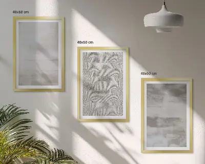 Set de tablouri pentru dormitor cu texturi minimaliste moderne