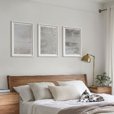 Set tablouri pentru dormitor Texturi minimaliste moderne