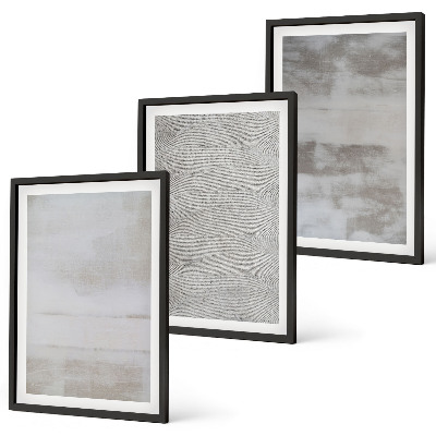Set tablouri pentru dormitor Texturi minimaliste moderne