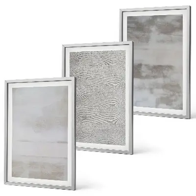 Set de tablouri pentru dormitor cu texturi minimaliste moderne