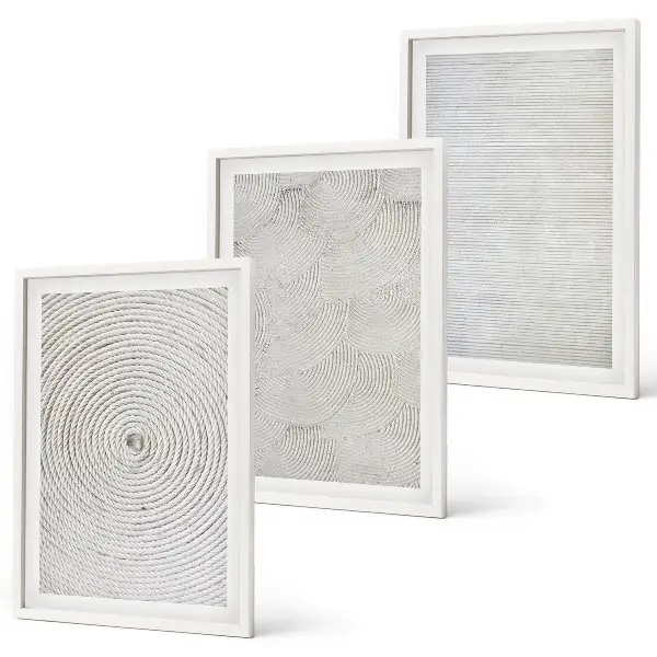 Set tablouri decorative cu modele geometrice din carton