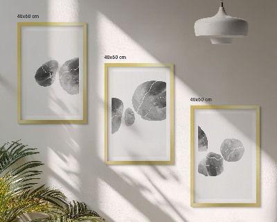 Set tablouri decorative Stropi de vopsea de artă abstractă