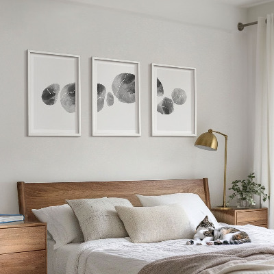 Set tablouri decorative Stropi de vopsea de artă abstractă